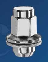 Гайка колесная, с плоским посадочным местом