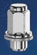 Гайка колесная, с плоским посадочным местом