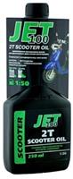 Масло моторное синтетическое JET 100 2Т SCOOTER OIL, 250мл Масло моторное синтетическое JET 100 2Т SCOOTER OIL, 250мл