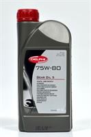 Масло трансмиссионное полусинтетическое GEAR OIL 5 75W-80, 1л