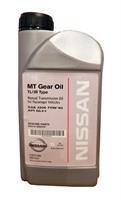 Масло трансмиссионное полусинтетическое MT Gear OIl TL/JR Type 75W-80, 0.946л