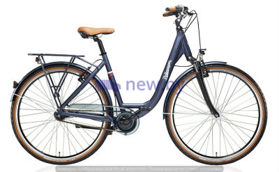 Женский городской велосипед Volkswagen City Bike, Ladies, Matt Blue, артикул 000050213H