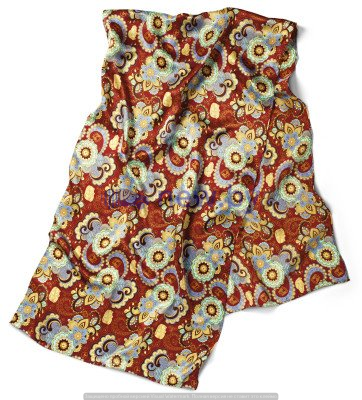 Шейный платок Volkswagen Ladies Silk Scarf, Multi Colored, артикул 000084330DVCD
