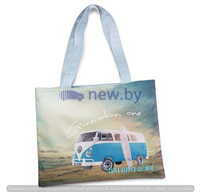 Пляжная сумка Volkswagen Beach Bag T1 Bulli, артикул 000087317Q8XP
