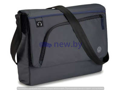 Сумка с наплечным ремнем Volkswagen Logo Shoulder Bag, Anthracite, артикул 000087319F
