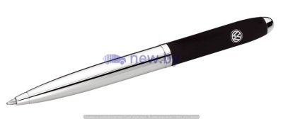 Шариковая ручка Volkswagen Ballpoint Pen, Metall Case, Silver-Black, артикул 000087703AQ041