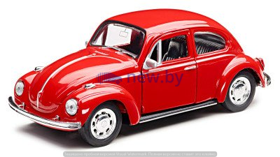 Игрушечный автомобиль Volkswagen Beetle Plastic Toy-Car, Red, артикул 111087511