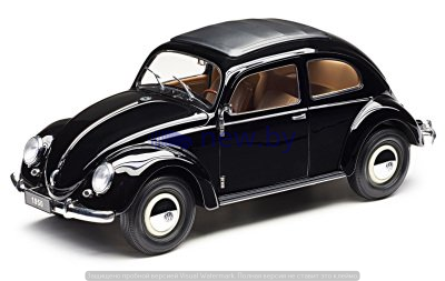 Модель автомобиля Volkswagen Beetle 1950, Scale 1:18, Black, артикул 111099302041
