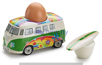Подставка для яиц всмятку Volkswagen T1 Bulli Flower Power, артикул 211069644AAUN