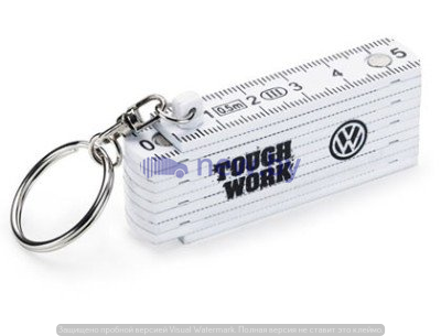 Брелок-складная линейка Volkswagen Tough Work Key Chain, артикул 2K0087013B