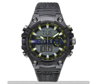 Наручные часы Audi quattro Outdoor Watch, Grey/Green, артикул 3101800200