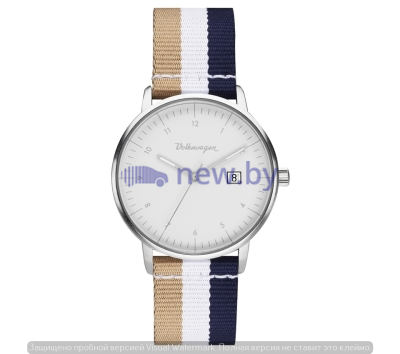 Наручные часы унисекс Volkswagen Classic Watch, Unisex, Vintage Style, артикул 311050800