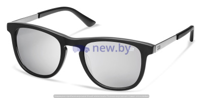 Женские солнцезащитные очки Audi Sunglasses e-tron, black/silver mirror lens, артикул 3112000300