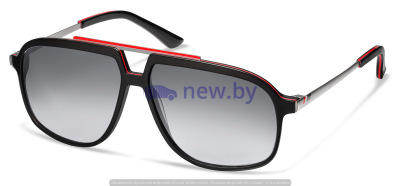 Солнцезащитные очки унисекс Audi heritage Sunglasses, black/red, MY2020, артикул 3112000500