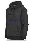 Мужская толстовка с капюшоном Audi Mens hoody, quattro, Dark Grey, артикул 3131700706 Мужская толстовка с капюшоном Audi Mens hoody, quattro, Dark Grey, артикул 3131700706