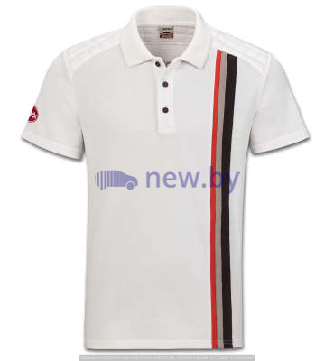 Мужская рубашка-поло Audi heritage Poloshirt, Men's, Offwhite, артикул 3131800402