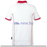 Мужская рубашка-поло Audi Sport Poloshirt, Mens, White/Red, артикул 3131801123 Мужская рубашка-поло Audi Sport Poloshirt, Mens, White/Red, артикул 3131801123