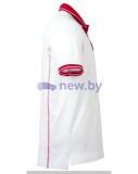 Мужская рубашка-поло Audi Sport Poloshirt, Mens, White/Red, артикул 3131801123 Мужская рубашка-поло Audi Sport Poloshirt, Mens, White/Red, артикул 3131801123