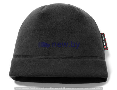 Флисовая шапка Audi Sport Beanie Fleece, Grey, артикул 3131802200