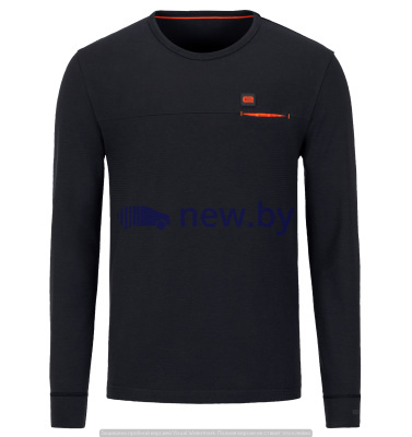 Мужская футболка с длинным рукавом Audi Longsleeveshirt e-tron, Mens, Dark grey, артикул 3132000102