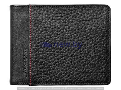 Мужской кожаный кошелек Audi Sport Men's Mini Wallet Leather, Black, артикул 3141700800