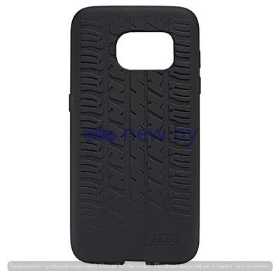 Чехол-крышка Audi для Samsung Galaxy S7 Case Tyre Tread, Black, артикул 3151601200