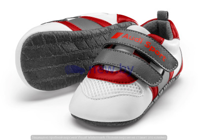 Обувь для малышей Audi Sport Shoes, Babys, white/grey/red, артикул 3201900900