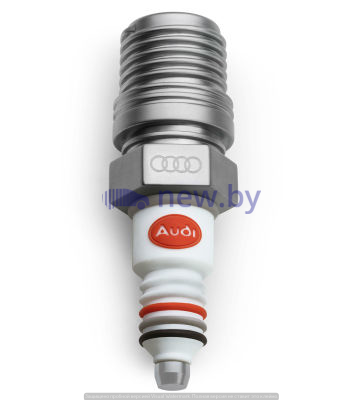 Флешка Audi heritage Spark plug USB, Silver/White, 8 GB, артикул 3221800600