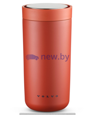 Термокружка Volvo To Go Click, by Stelton, Red, 400 ml, артикул 32220891