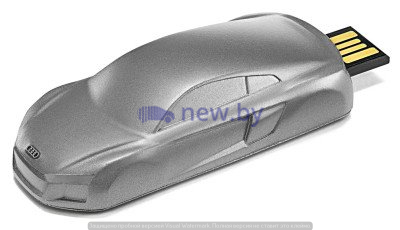 Флешка Audi USB Stick R8 sculpture 8 GB, Grey, артикул 3291600200