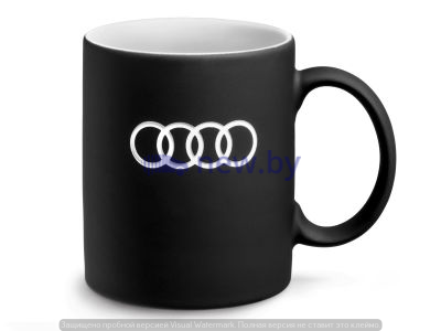 Фарфоровая кружка Audi Porcelain Mug, Black, артикул 3291900500