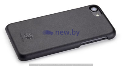 Кожаный чехол Volkswagen Logo iPhone 7 Cover, Black, артикул 33D051708