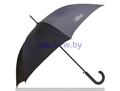 Зонт-трость Ford Classic Stick Umbrella, Black, артикул 34239240