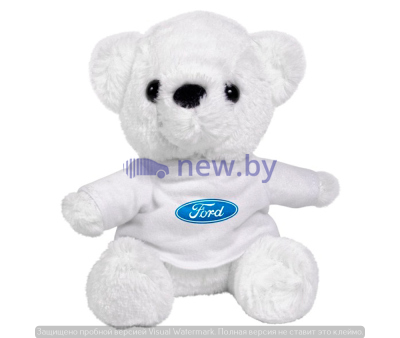 Мягкая игрушка Ford Logo Toy Bear, White, артикул 34490660