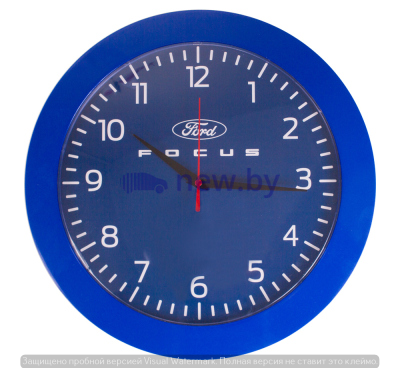 Настенные часы Ford Focus Wall Clock, артикул 34559041