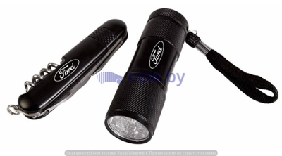 Набор - нож и фонарик Ford Logo Superset, артикул 34560730