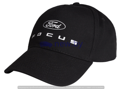 Бейсболка Ford Focus Baseball Cap, Black, артикул 34653830