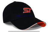 Бейсболка Ford ST Baseball Cap, Black, артикул 35010449 Бейсболка Ford ST Baseball Cap, Black, артикул 35010449