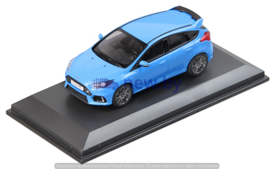 Модель автомобиля Ford Focus RS, Scale 1:43, Blue, артикул 35021800