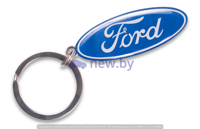 Брелок металлический Ford Oval Metall Keyring, артикул 37100023