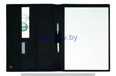 Кожаная папка Volkswagen Leather Folder Black, артикул 3D0087219APG