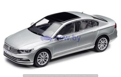 Модель автомобиля Volkswagen Passat Saloon, Scale 1:43, Tungsten Silver Metallic, артикул 3G5099300ENN