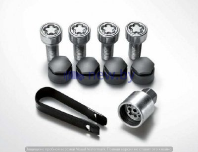 Секретки на колеса Audi Wheel Locks, артикул 4L0071455
