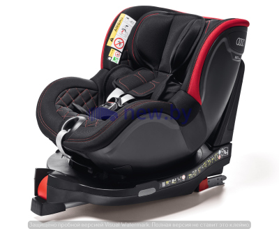 Детское автокресло Audi Child seat Dualfix I-SIZE, black/red, артикул 4M0019902