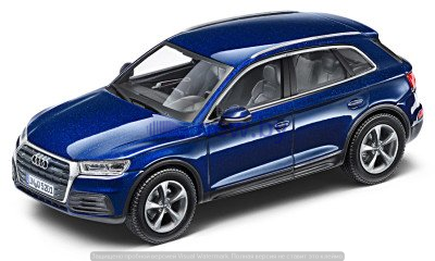 Модель автомобиля Audi Q5, Scale 1:43, Navarra Blue, артикул 5011605632