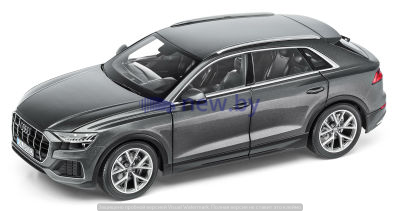 Модель автомобиля Audi Q8, Samurai Grey, Scale 1:18, артикул 5011708651