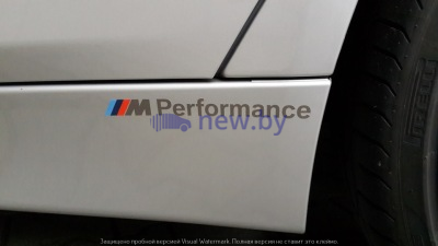 Комплект из двух наклеек BMW ///M Performance Sticker Set, артикул 51142296551