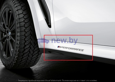 Комплект из двух наклеек BMW ///M Performance Sticker Set 3, артикул 51142461811