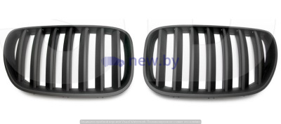 Черная решетка радиатора для разных моделей BMW Grille Shadow Line, артикул 51712334708