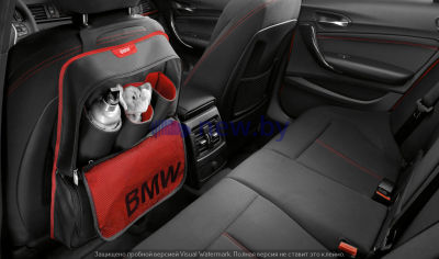 Сумка для спинки сиденья BMW Backrest Bag, Sport Line, артикул 52122219889